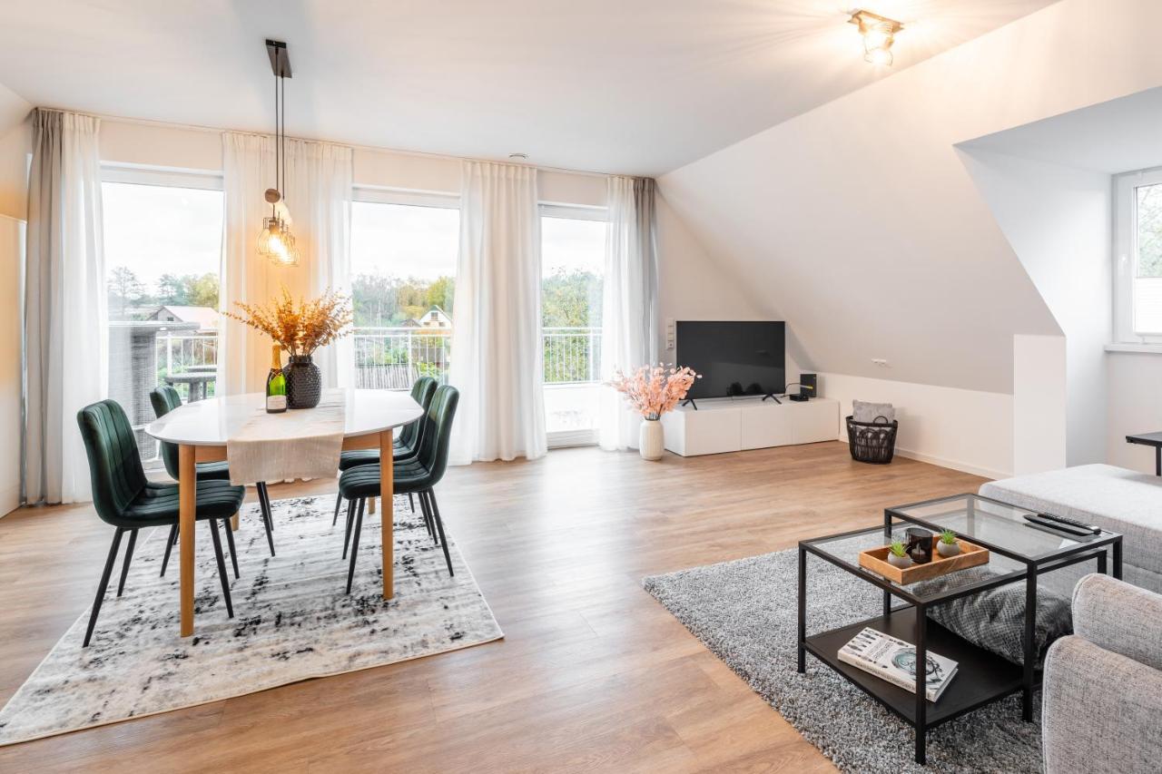 Ferienwohnung Penthouse Am Marschweg Oldenburg Exterior foto